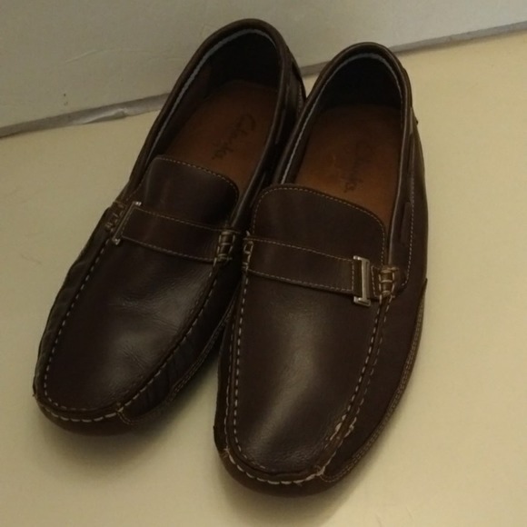 Clark\'s Brown Leather Loafer\'s Men size 11.5 main image 7